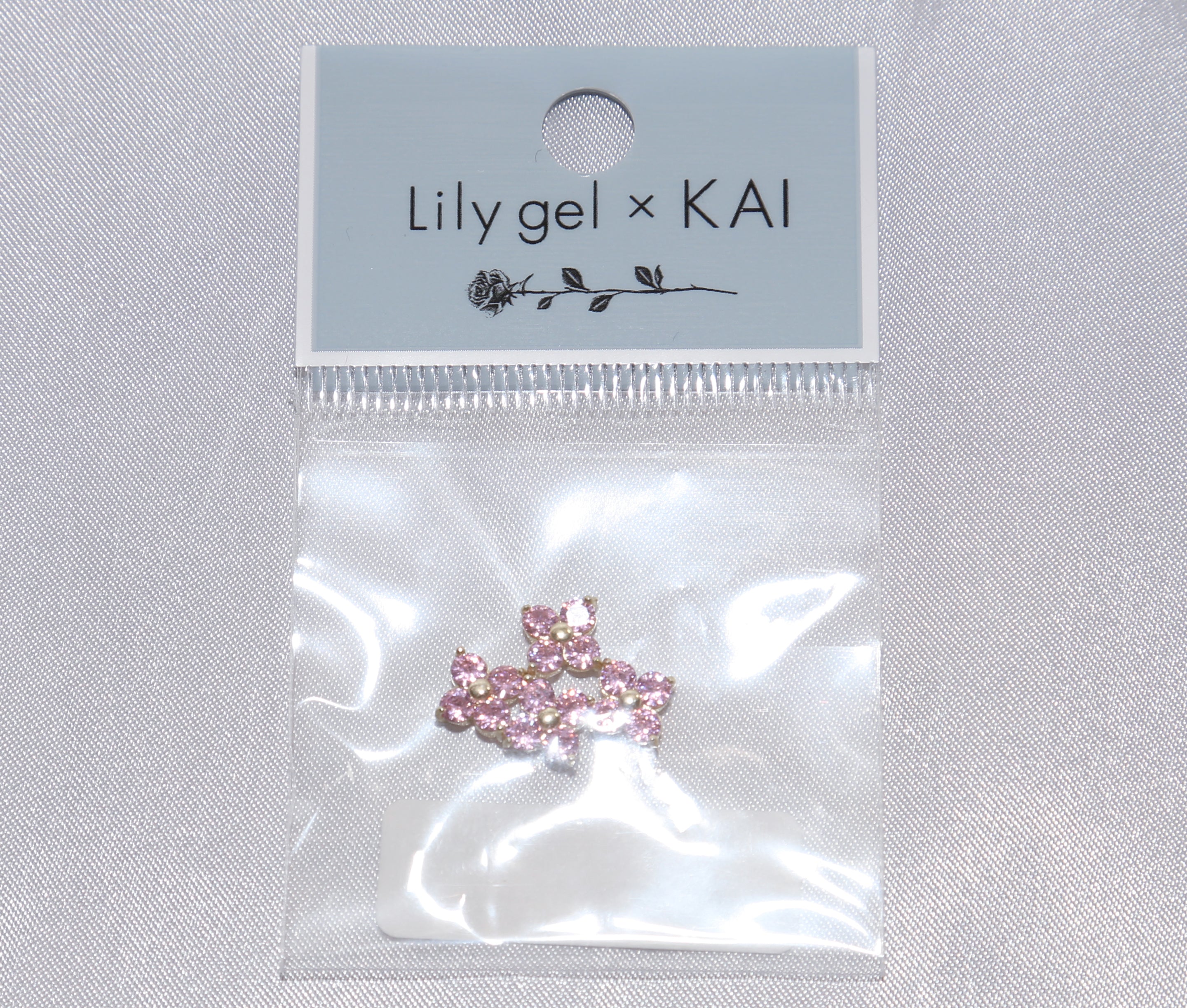 クリスタルクローバー ゴールドピンク 4個 – Lily Grace Shop